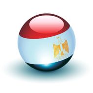 Egypt Flag Sphere