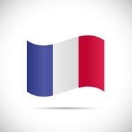 France Flag Illustration
