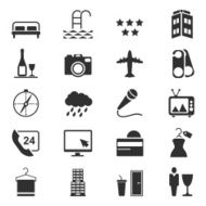 Tourism icon set N3