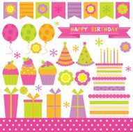 Colorful Birthday Set N3