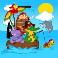 animals pirates