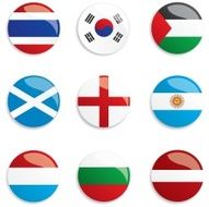 World Flag buttons N42