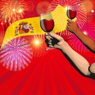 Spanish holiday background Cheers! N2