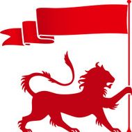 Heraldic Lion N7