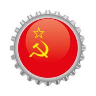 Soviet Union bottle top
