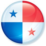 Panama Flag Super Glossy
