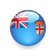 World Flag Button Fiji
