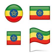 Ethiopia flags