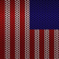 USA Sheet Metal Flag
