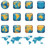 Square World Icons
