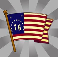 Bennington Flag of the United States