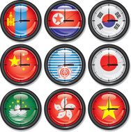 Clocks-East Asia