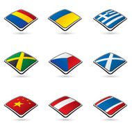 World flags collection A 2 10