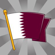 Flag of Qatar