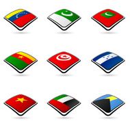 World flags collection A 8 10