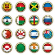 World Flag buttons N49
