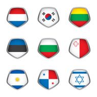 World flags collection F 4 4