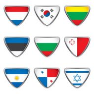 World flags collection E 4 4