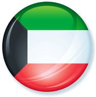Kuwait Flag Super Glossy