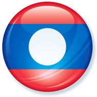 Laos Super Glossy Flag