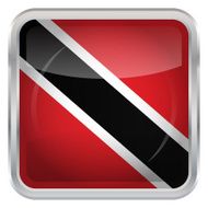 Glossy Button - Flag of Trinidad and Tobago N2