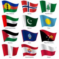 Set Flags of world sovereign states N14