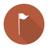 Flag hole