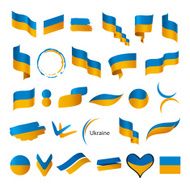 biggest collection of vector flags Ukraine N2