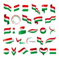 biggest collection of vector flags Hungary N2
