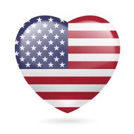 Heart icon of USA