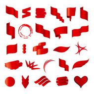Biggest collection of vector red flags