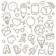Different web interface silhouettes