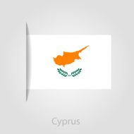 Cyprus flag vector illustration