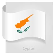 Cyprus flag vector illustration N2