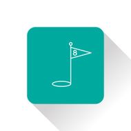 Hole Course Golf icon