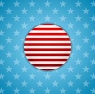 Abstract bright Veterans Day background