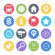map icons set N2
