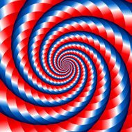 Twisted tricolor background