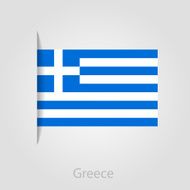 Greece flag vector illustration
