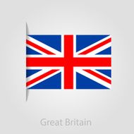 United Kingdom flag vector illustration