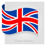 United Kingdom flag vector illustration N2