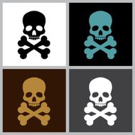 Skull background N4