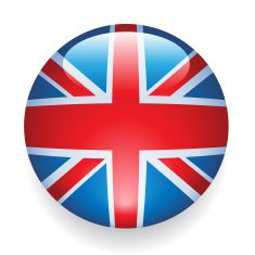 World Flag Button UK