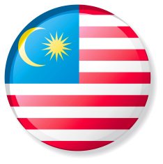 Flag Lapel Button - Malaysia