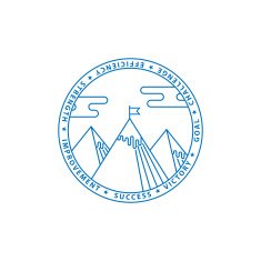 Blue montains logo