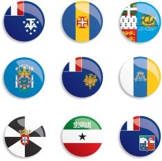 World Flag buttons N36