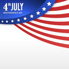 Vector independence day poster