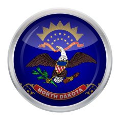 Flag of North Dakota N3