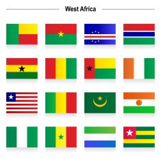 Flags - West Africa N3