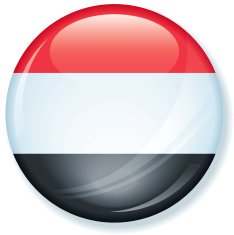 Yemen Flag Super Glossy